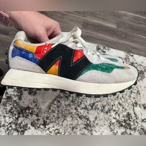 RARE New Balance 327 Shoe Palace Unity Pack Patchwork Bandana Size 7 Men’s